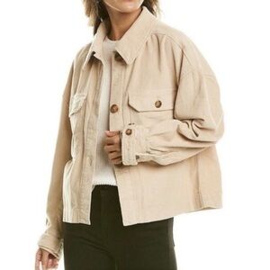 AVEC LES FILLES Corduroy-Like Jacket